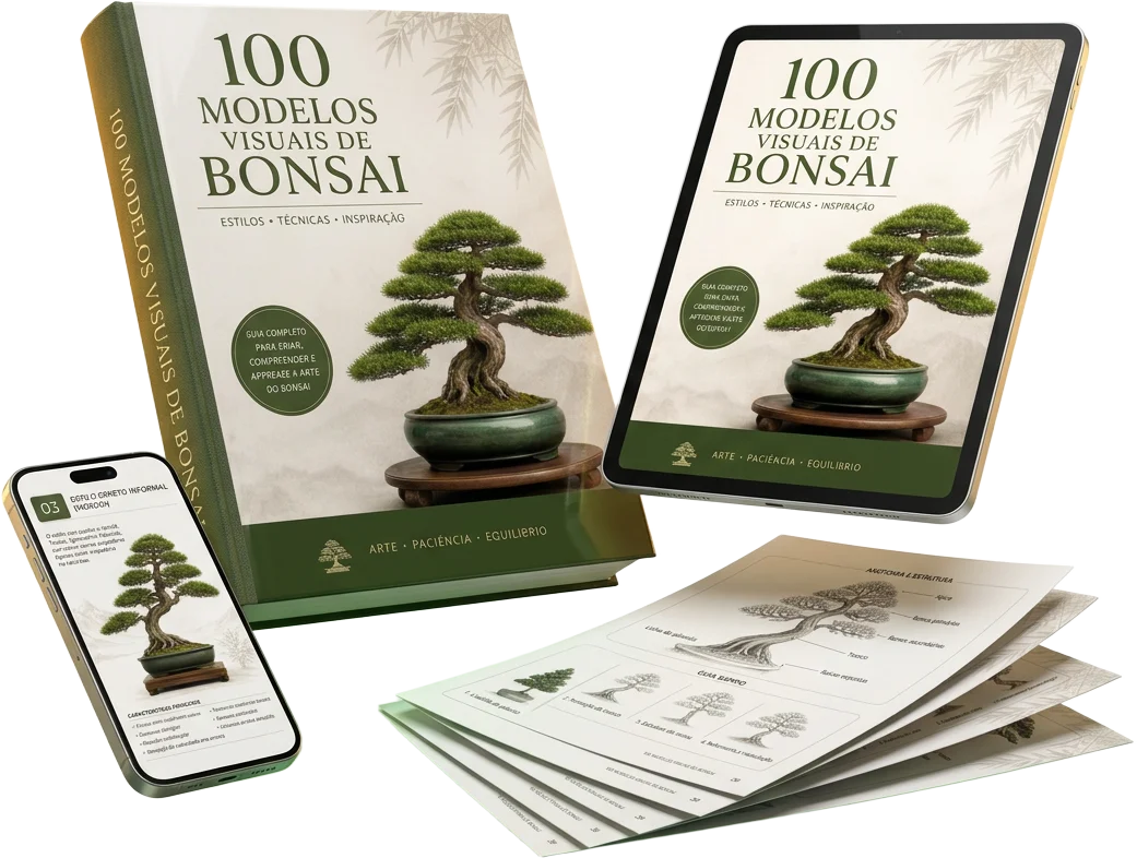 100 Modelos Visuais de Bonsai